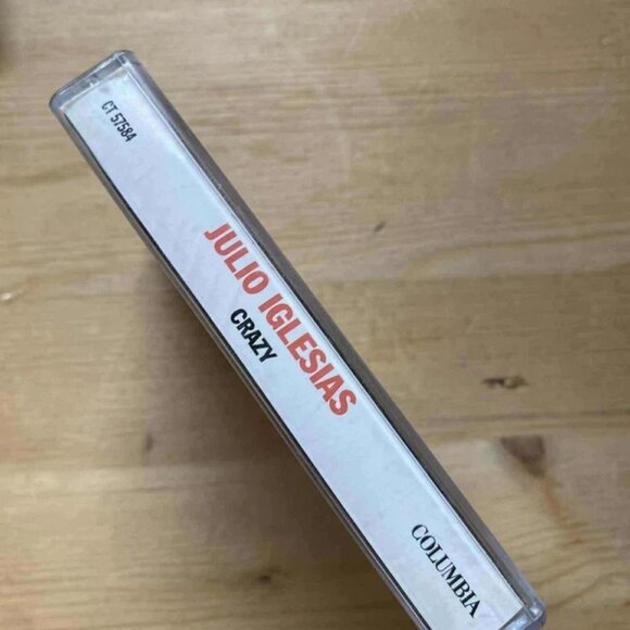 Julio Iglesias – Crazy Cassette Tape VG+ C12 - Picture 2 of 2